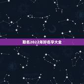 取名2022年好名字大全