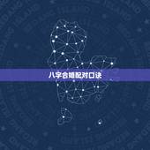 八字合婚配对口诀，请问这个八字合婚好吗？