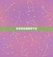 名字测试结婚合不合，输入两个人名字测婚姻
