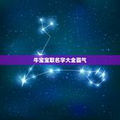 牛宝宝取名字大全霸气，女牛宝宝取名字更佳字