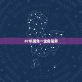 87年属兔一生命运男，命好没媳妇87年的男