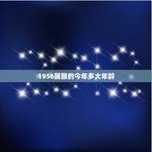 1956属猴的今年多大年龄，今年65岁属什么生肖