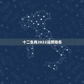 十二生肖2022运势排名，2022年12生肖运势解析
