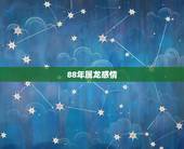 88年属龙感情，属龙男真  的表现