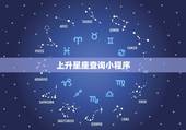 上升星座查询小程序，上升星座在线查询