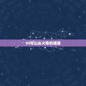 95年山头火命的姻缘，94年山头火命姻缘。什么时间才能结婚？
