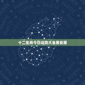 十二生肖今日运势大全易安居，2022 年各生肖运势