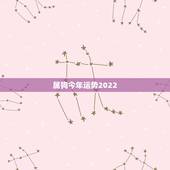 属狗今年运势2022，2022年属狗人的全年运势