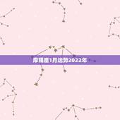 摩羯座1月运势2022年，摩羯座一月的运势如何 ？