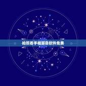 拍照看手相算命软件免费，拍照自动看手相