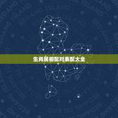 生肖属相配对表配大全，十二生肖男女更佳配对表
