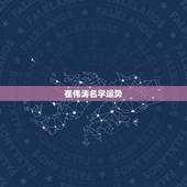 崔伟涛名字运势，保定路漫漫商贸有限公司怎么样？