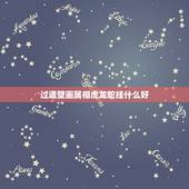 过道壁画属相虎龙蛇挂什么好，属虎的戴什么属相的项坠好