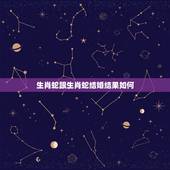 生肖蛇跟生肖蛇结婚结果如何，十二生肖与人生运势