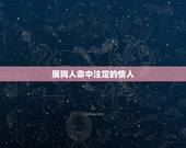 属狗人命中注定的情人，属狗注定的缘分是谁？