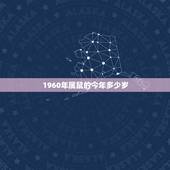 1960年属鼠的今年多少岁，1960到2022 多少年