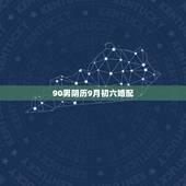 90男阴历9月初六婚配，1990年农历9月初六是什么星座
