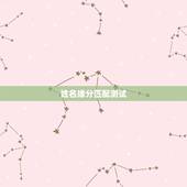 姓名缘分匹配测试，哪里有缘分测试姓名配对？