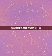 88年属龙人命中注定的另一半，属龙人命中注定的另一半