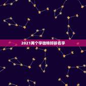 2021两个字独特好听名字，2021年好听的男宝宝名字