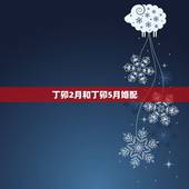 丁卯2月和丁卯5月婚配，1989年2月24男蛇与1992年5月21的女