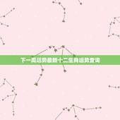 下一周运势最新十二生肖运势查询，非常运势下周生肖运势