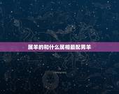 属羊的和什么属相最配男羊，91年男属羊的和什么属相最配？