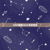 2004属猴2022年高考运，04年猴在2022年高考