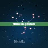 魔蝎座2022年每月运势，2002个生的摩羯座本月运势