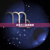 农历十二生肖顺序，十二生肖排序表图片2022
