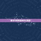 属马今年开店叫什么名好，属马的人开店要怎样取名才好