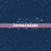 怀孕月份怎么算是正确的，怀孕多久会恶心想吐