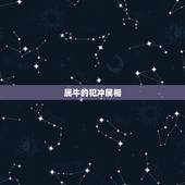 属牛的犯冲属相，属牛的和属什么的相冲