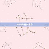 1996年什么水命，1996年火鼠命为什么又属水