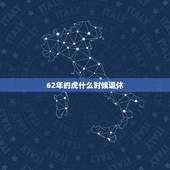 62年的虎什么时候退休，1962年哪年退休