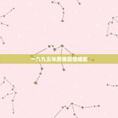 一九九五年属猪最佳婚配，95年属猪最佳婚配属相