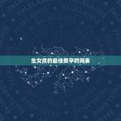 生女孩的最佳受孕时间表，到底几月份生孩子好？
