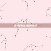 贵州农村结婚配歌视频，农村结婚，背景音乐是幸福的两个人，很火的一段视频
