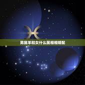男属羊和女什么属相相婚配，属羊的男的和什么属相的女的比较配