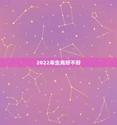 2022年生肖好不好，2022年运势12生肖运势