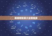 属相婚配表大全图星座，十二星座属相怎么排列？