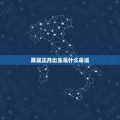 属鼠正月出生是什么命运，鼠年正月二十三出生的命运