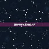 庚寅年什么属相犯太岁，什么是犯太岁