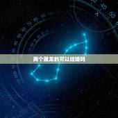 两个属龙的可以结婚吗，龙和龙的属相适合做夫妻吗