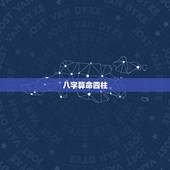 八字算命四柱，八字算命