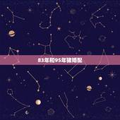 83年和95年猪婚配，83年属猪和95年属猪能在一起吗？