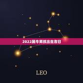 2022属牛男孩出生吉日，73年属牛在2022年怎么样
