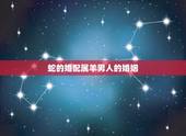蛇的婚配属羊男人的婚姻，生肖是属羊的女人和属蛇的男人结婚合适吗？