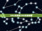 1992年猴跟1995年猪婚配，女92年的猴和男95年的猪生什么属相的