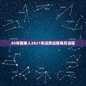 83年属猪人2021年运势运程每月运程，83年属猪女2021年每月运势